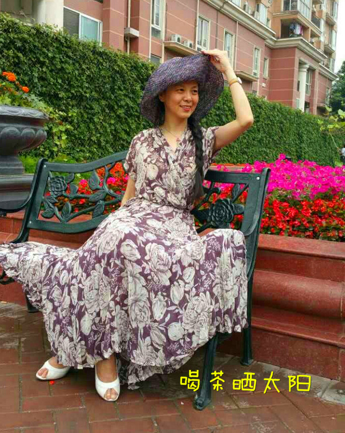 頂上風(fēng)情-- 寬邊遮陽(yáng)帽（2015-09） - 喝茶曬太陽(yáng) - 喝茶曬太陽(yáng)的博客