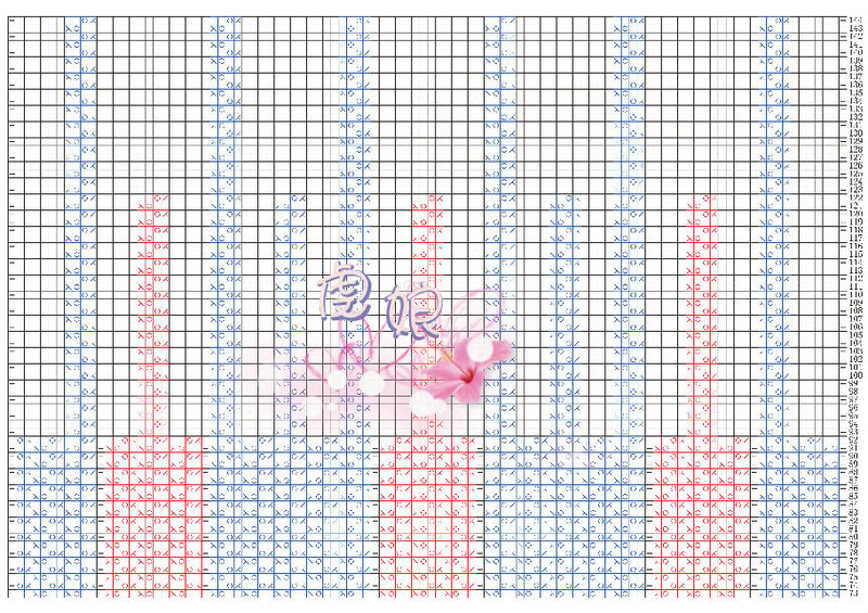 棕櫚花披肩圖解★虔娘繪圖★ - 虔娘 - 虔娘