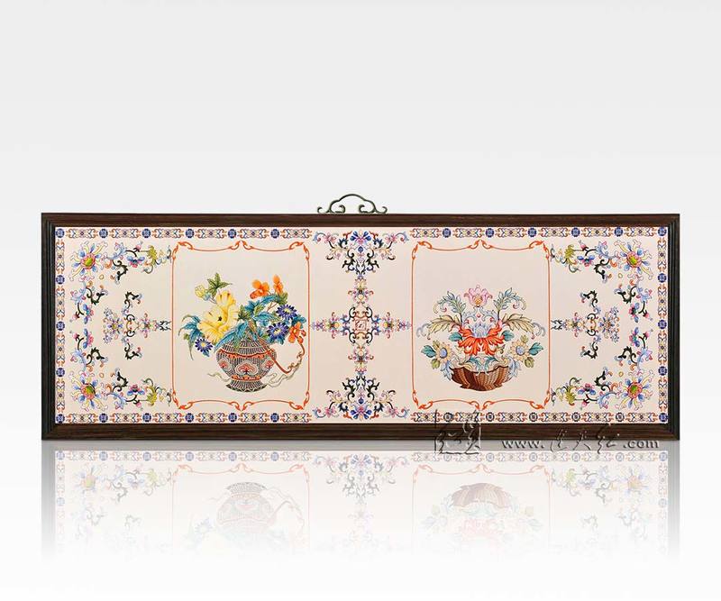 古樸典雅的刺繡掛屏    19 - h_x_y_123456 - 何曉昱的文化藝術博客