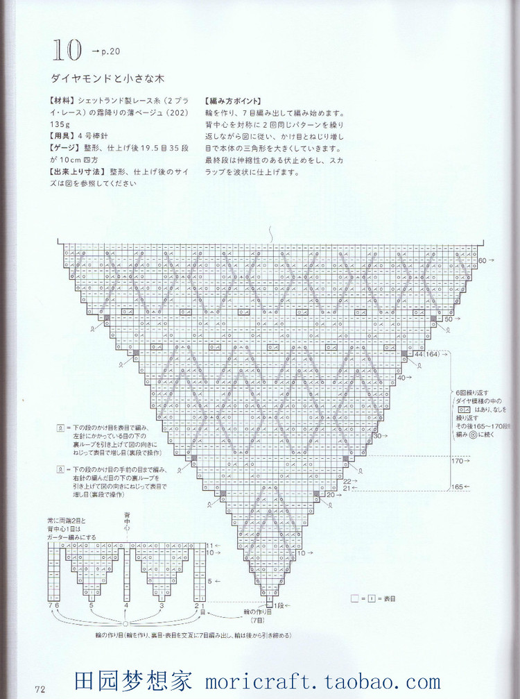 設得蘭少女系列棒針蕾絲編織 日本嶋田 俊之 - 壹一 - 壹一的博客