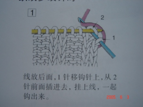羅紋針收針法 - 麥子 - 心靈港灣