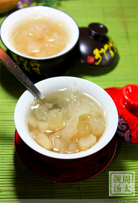 皂角米雪梨銀耳燉 - 周太靚湯 - 周太靚湯