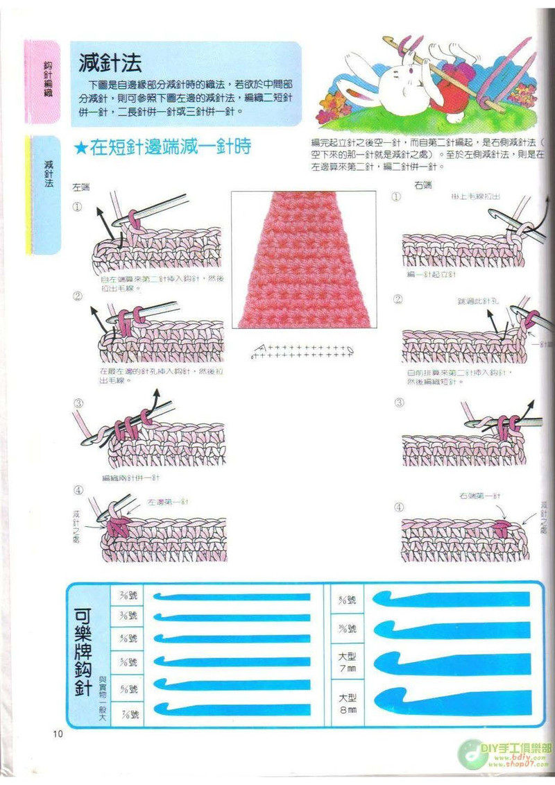 棒針鉤針阿富汗針基礎篇 - li98929 - 老妖兒的博客