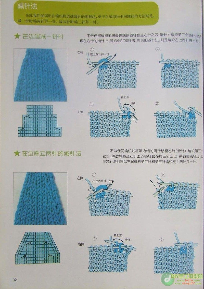 棒針鉤針阿富汗針基礎篇 - li98929 - 老妖兒的博客