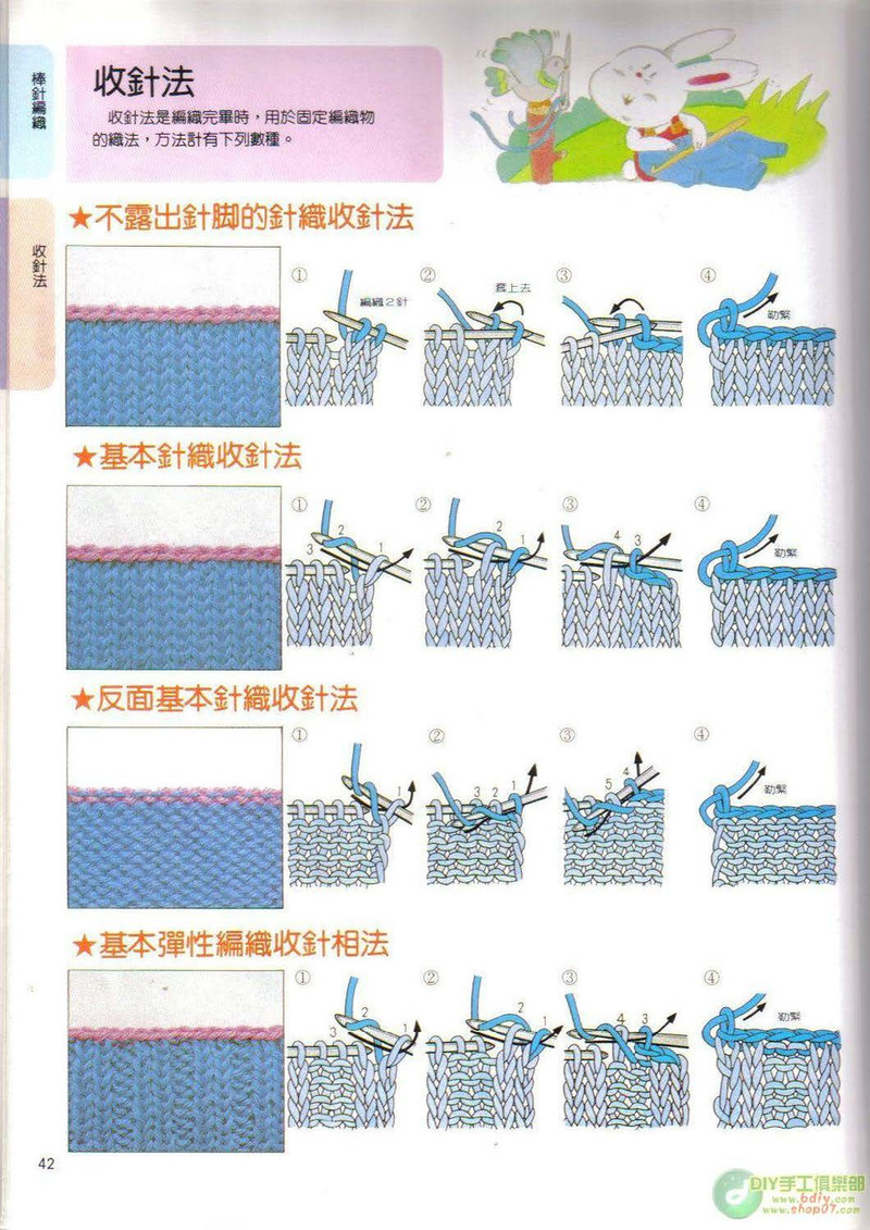 棒針鉤針阿富汗針基礎篇 - li98929 - 老妖兒的博客