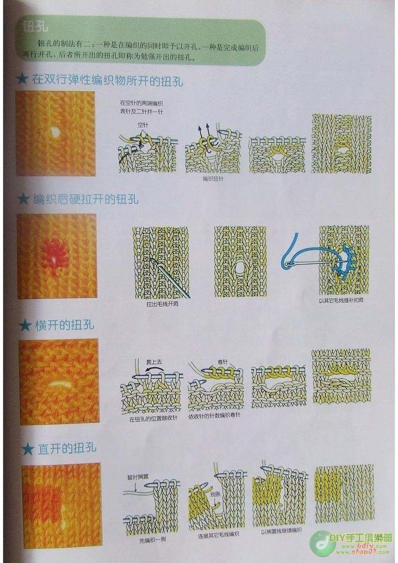 棒針鉤針阿富汗針基礎篇 - li98929 - 老妖兒的博客