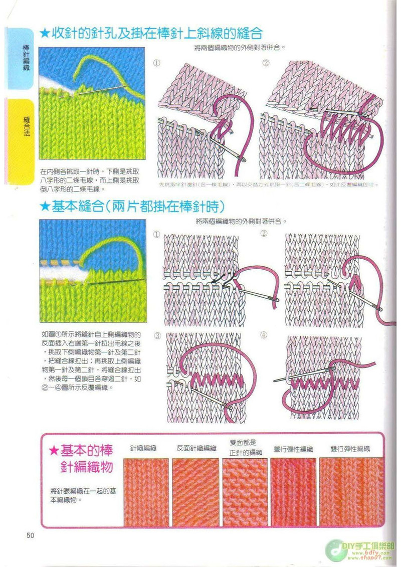 棒針鉤針阿富汗針基礎篇 - li98929 - 老妖兒的博客