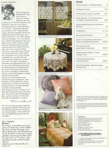 Orella 2, Spitzenstricken von Erich Engeln, 1984(1) - 木棉花 - 雨茫茫，霧茫茫，盼望花開，花已落……