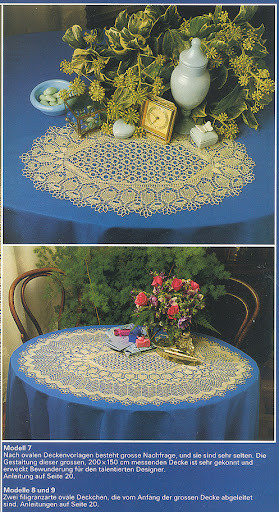 Orella 2, Spitzenstricken von Erich Engeln, 1984(1) - 木棉花 - 雨茫茫，霧茫茫，盼望花開，花已落……