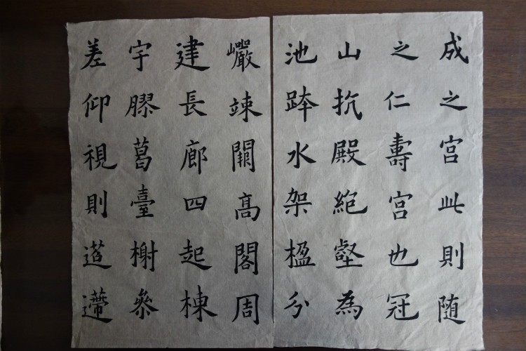 臨習(xí) :九成宮醴泉銘005 - 此情此景 - 此情此景