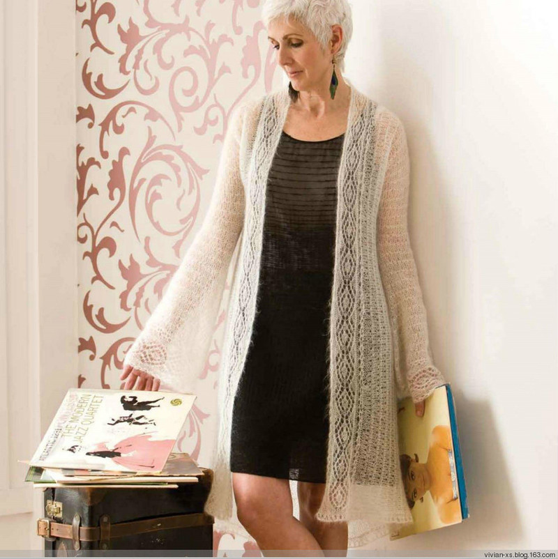 Celeste——當睡袍遇到馬海（French Girl Knits2009） - Vivian - Vivian天天向尚