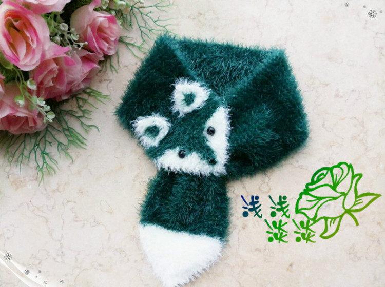 【淺淺淡淡】*萌毓---萌噠噠的小狐貍圍脖 - 淺淺淡淡 - 淺 淺 淡 淡