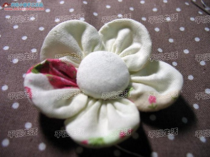 各類布藝花制作過程 - 81226646 - 榴蓮