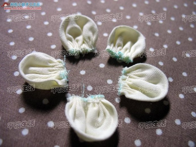 各類布藝花制作過程 - 81226646 - 榴蓮