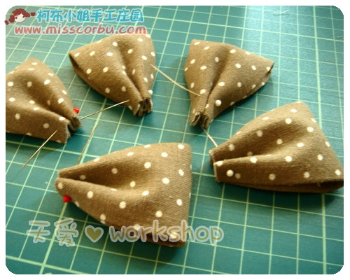 各類布藝花制作過程 - 81226646 - 榴蓮