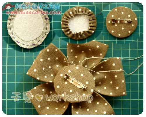 各類布藝花制作過程 - 81226646 - 榴蓮