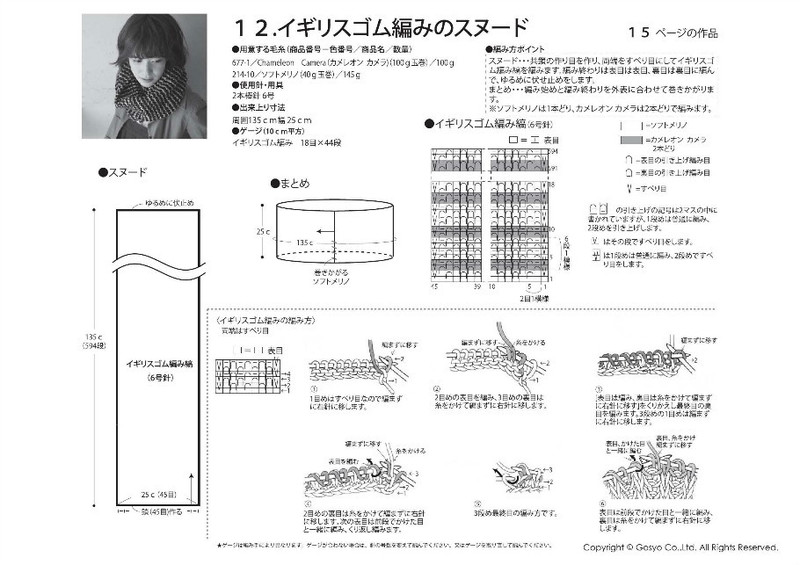 【轉載】Knit Ange 2014 秋 （圖解） - 荷塘秀色 - 茶之韻