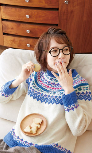 【轉載】Knit Ange 2014 秋 （圖解） - 荷塘秀色 - 茶之韻