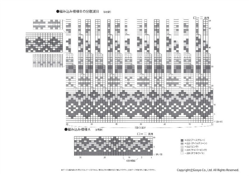 【轉載】Knit Ange 2014 秋 （圖解） - 荷塘秀色 - 茶之韻