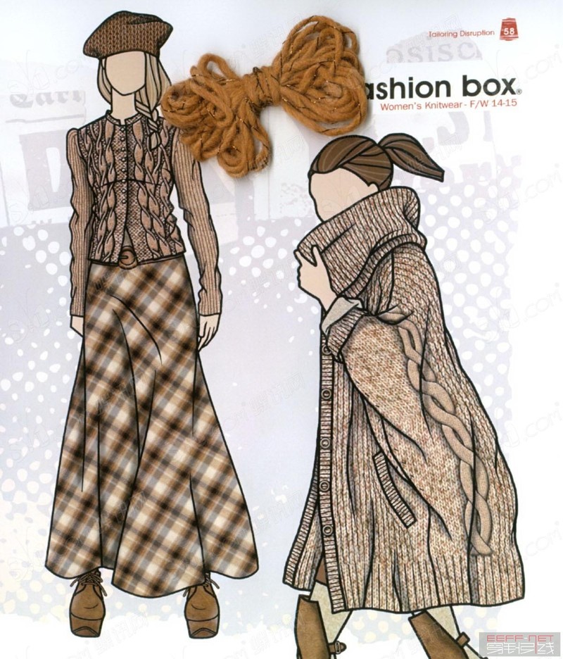 fashion box2014-15秋冬手稿 - 蕾妮 - 蕾雨軒