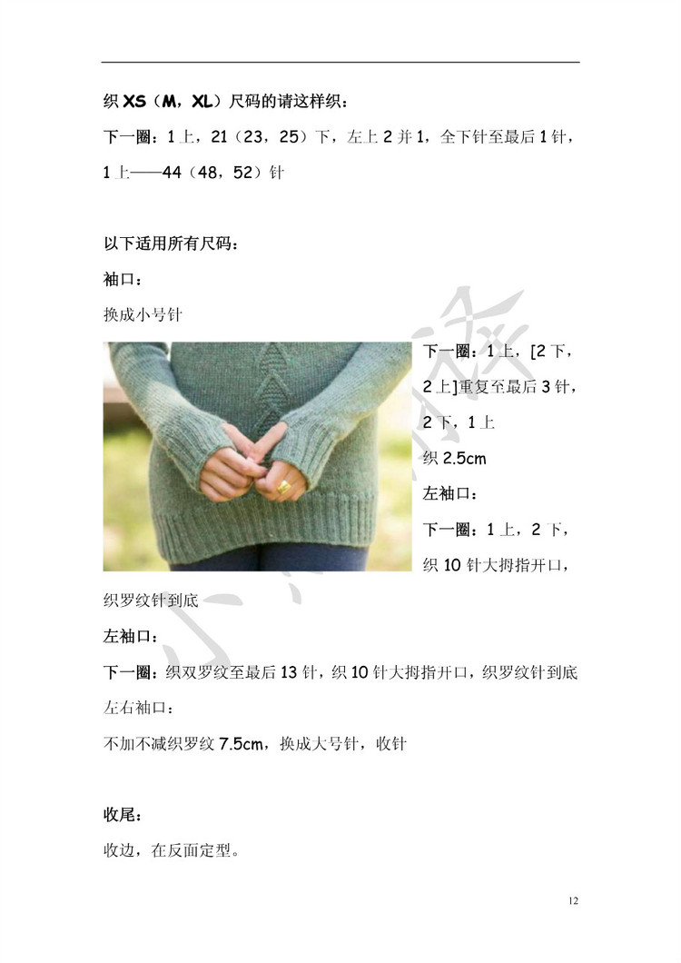 小熊翻譯——Meadow Tunic原野（網友供稿） - ferrero1869 - 小熊的天地