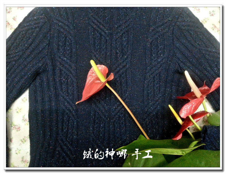 璀璨（Y型花樣志田19の17款）——201415 - 餓的神哪 - 餓的神哪的編織小屋