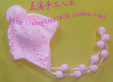 鉤針寶寶護耳帽（女孩） - 寧靜の致遠 - 寧靜致遠的博客