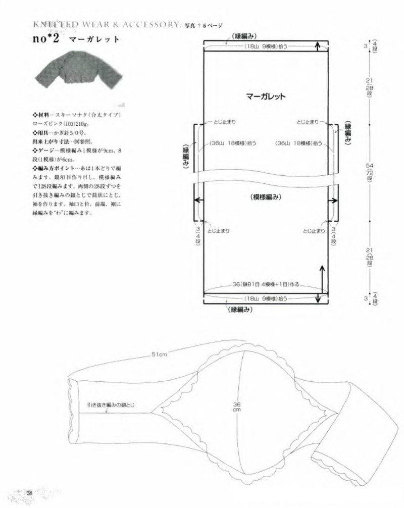 Lets Knit Series NV80086 - 紫蘇 - 紫蘇的博客