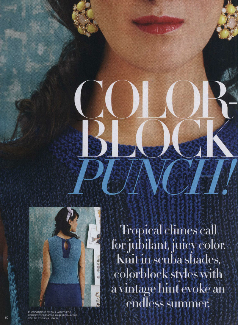 Vogue Knitting 2014 春/夏 - 紫蘇 - 紫蘇的博客