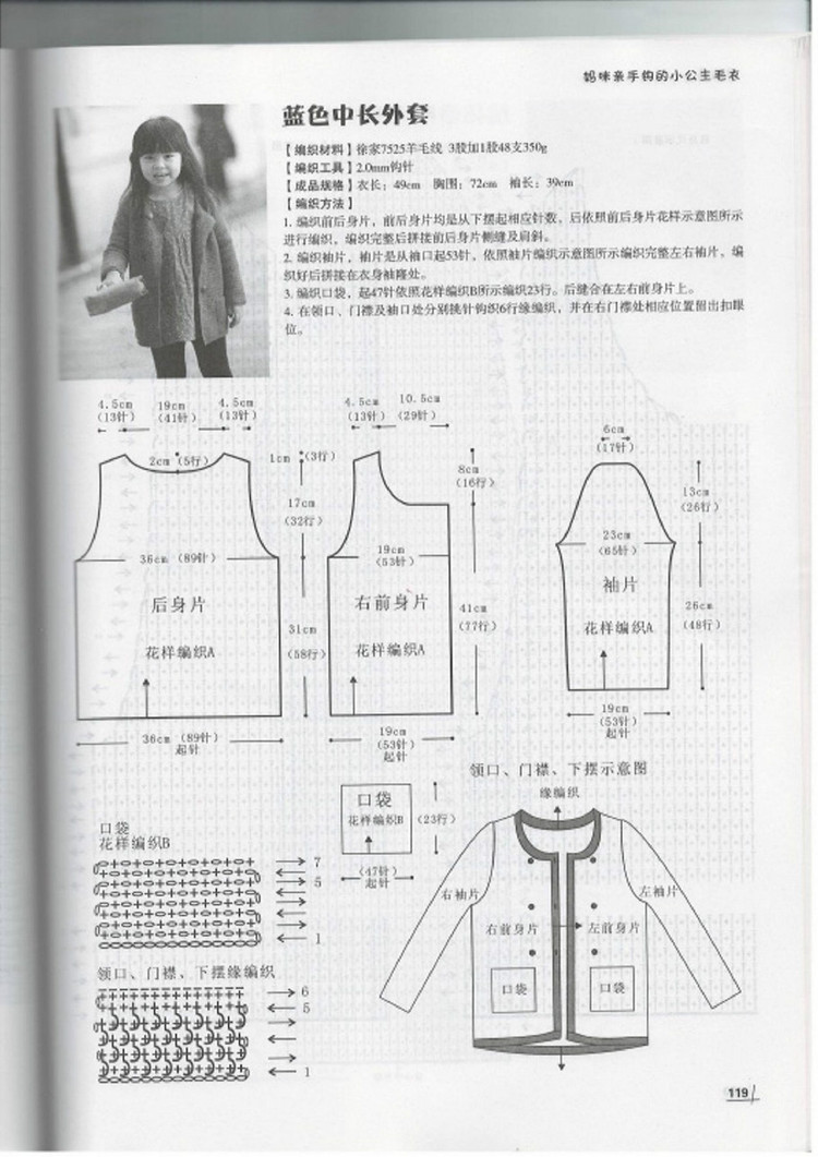 Moms Hand knitting Little Princess Sweater  2015 - 輕描淡寫 - 輕描淡寫