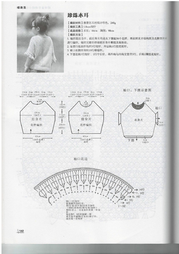 Moms Hand knitting Little Princess Sweater  2015 - 輕描淡寫 - 輕描淡寫