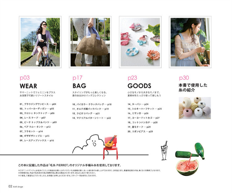 Knit Ange 2015 夏 - 在夏郁中冬眠 - 〓 北緯①度★南洋小島 〓
