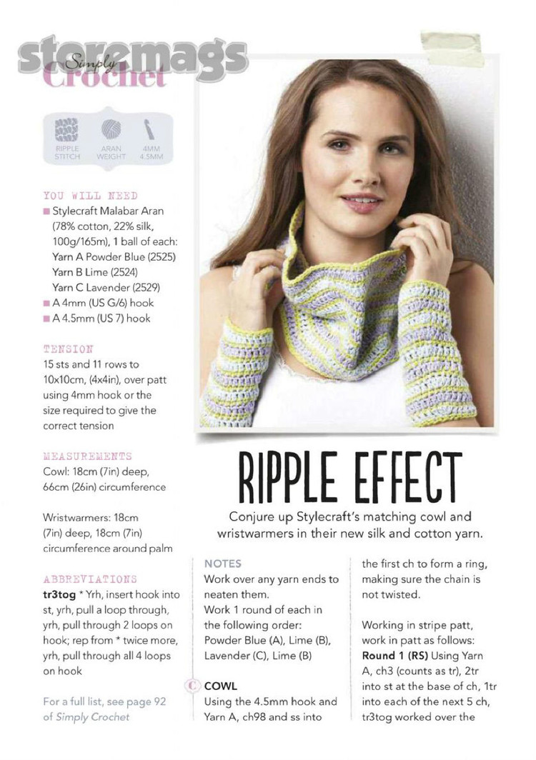 Simply Crochet Issue 30 2015 - 輕描淡寫 - 輕描淡寫