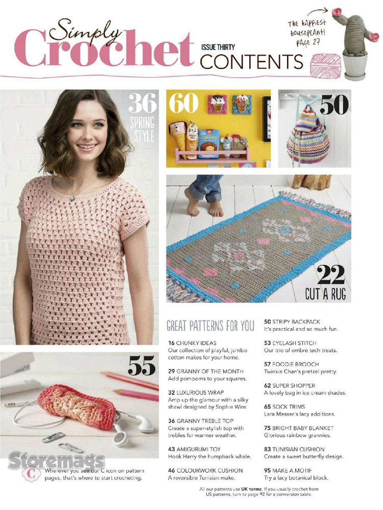 Simply Crochet Issue 30 2015 - 輕描淡寫 - 輕描淡寫