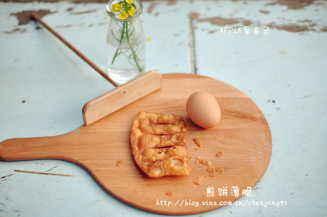 【在家自己做更健康?<wbr>?<wbr>煎餅薄脆做法】。