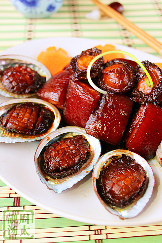 鮑魚紅燒五花肉 - 周太靚湯 - 周太靚湯