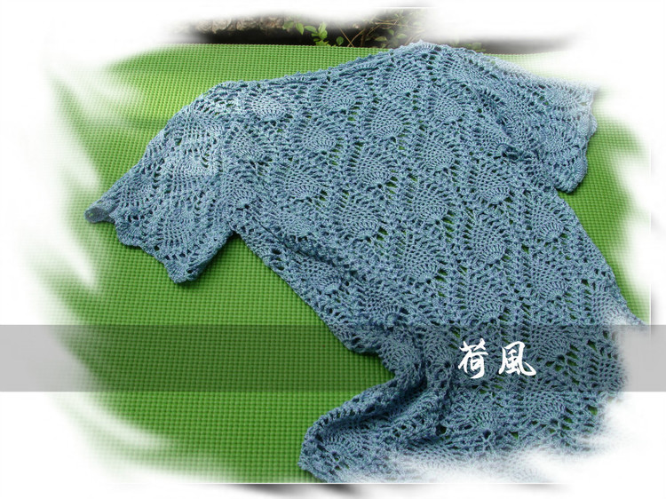 菠蘿薄衫——絲麻棉短袖 - 七月.荷風(fēng) - 水殿風(fēng)來