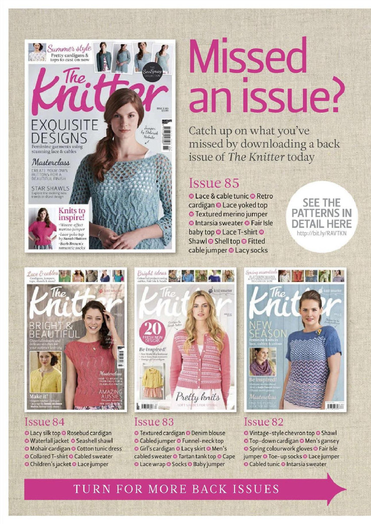 The Knitter  Issue 86 2015 - 輕描淡寫 - 輕描淡寫