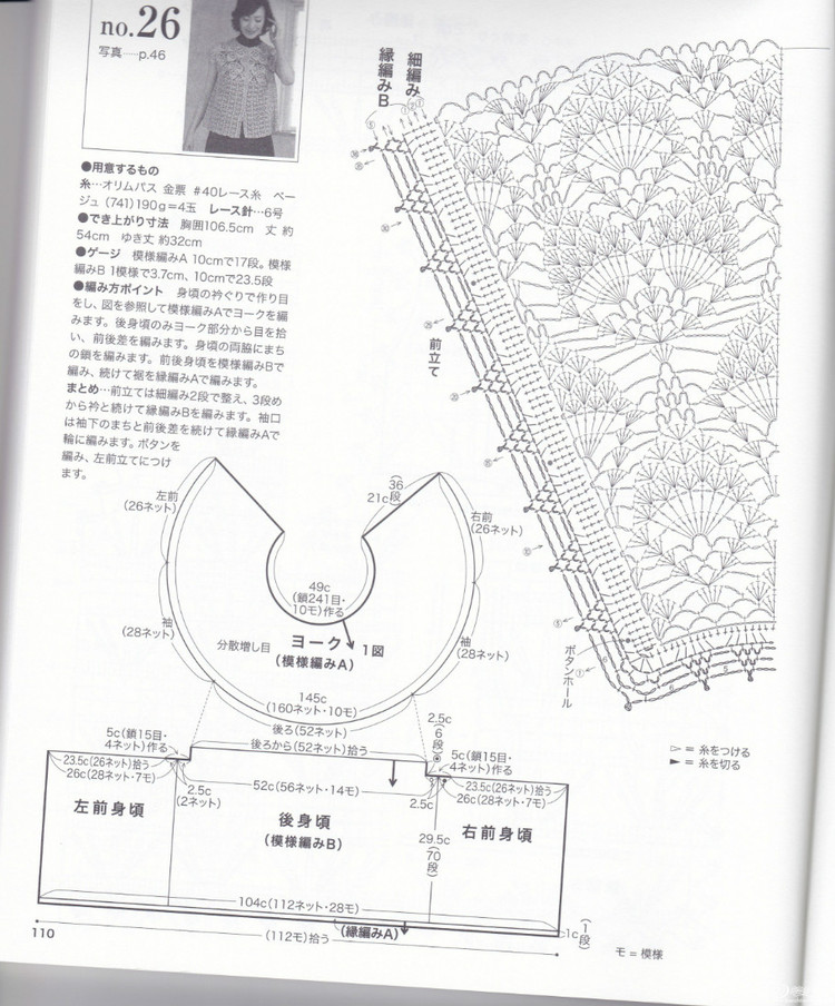 夏虞老師教：雀羽連衣裙 - 江南人 - 江南人鉤編博客