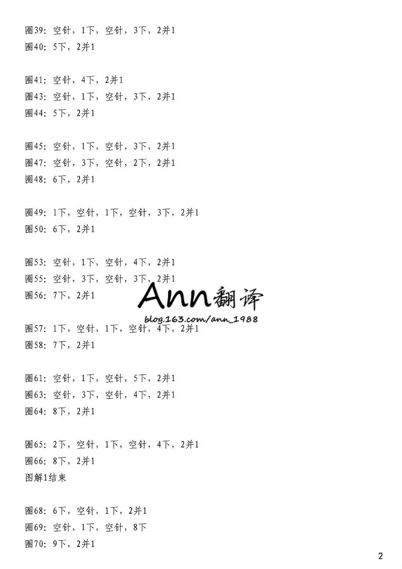 Ann翻譯——安妮女皇蕾絲 - Ann - Ann·Chen