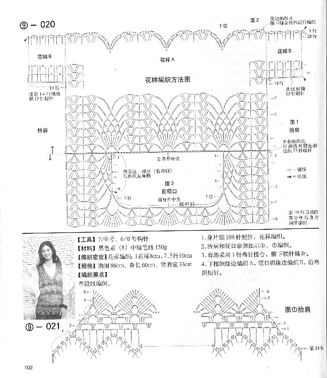 【轉載】別致手鉤毛衣 - 荷塘秀色 - 茶之韻