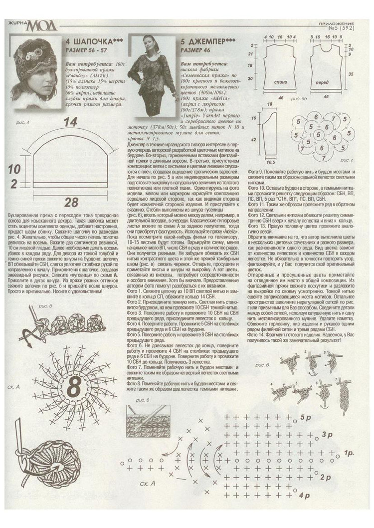 Журнал Мод №592 2015 - 輕描淡寫 - 輕描淡寫