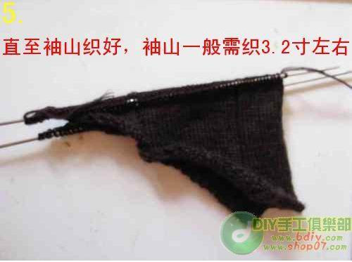 一種袖子的簡易織法（轉） - maomao - 我隨心動