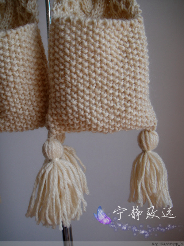 仿妖精的口袋~~~~阿蘭花樣圍脖 - 寧靜致遠 - 寧靜致遠