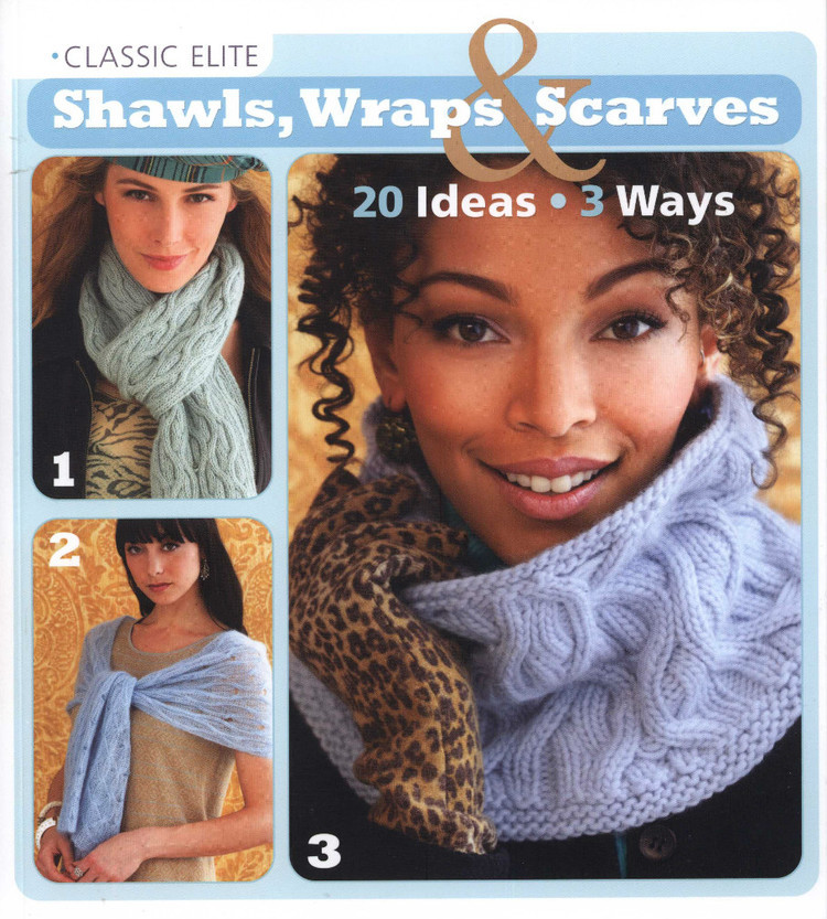 Classic Elite - Shawls, Wraps,  Scarves 2012 經典款的精華-披肩、圍巾 - 壹一 - 壹一的博客