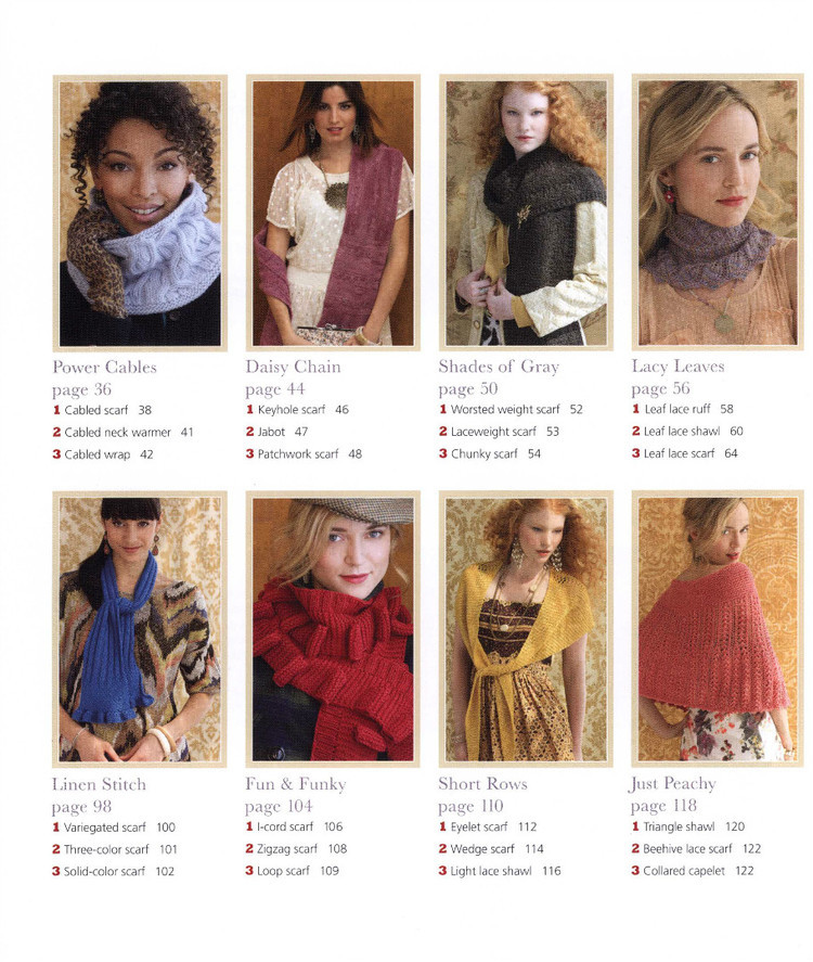 Classic Elite - Shawls, Wraps,  Scarves 2012 經典款的精華-披肩、圍巾 - 壹一 - 壹一的博客