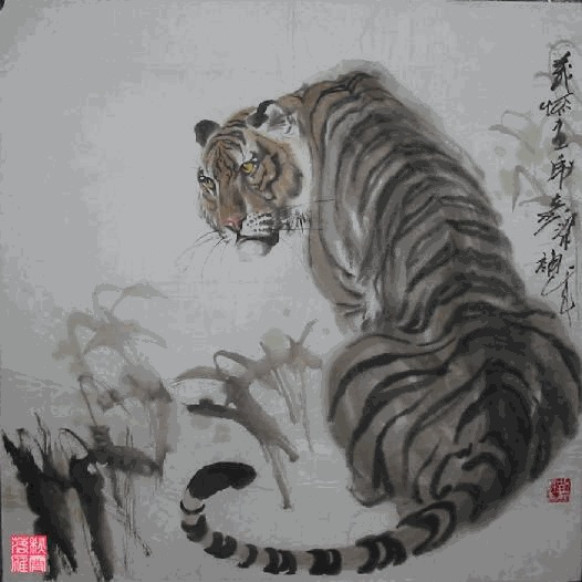 【瀟灑藝術-363】精美：動態國畫 - 瀟灑如風 - 瀟灑天地 如意家園
