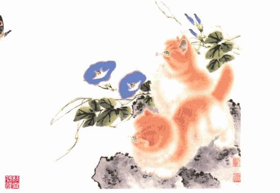 【瀟灑藝術-363】精美：動態國畫 - 瀟灑如風 - 瀟灑天地 如意家園