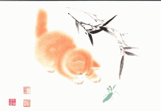 【瀟灑藝術-363】精美：動態國畫 - 瀟灑如風 - 瀟灑天地 如意家園