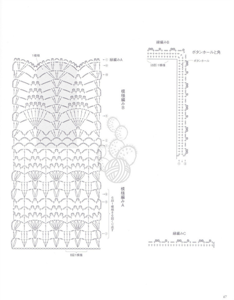 パイナツプル編みのウエア 美しい透かし模樣のニツト - 紫蘇 - 紫蘇的博客